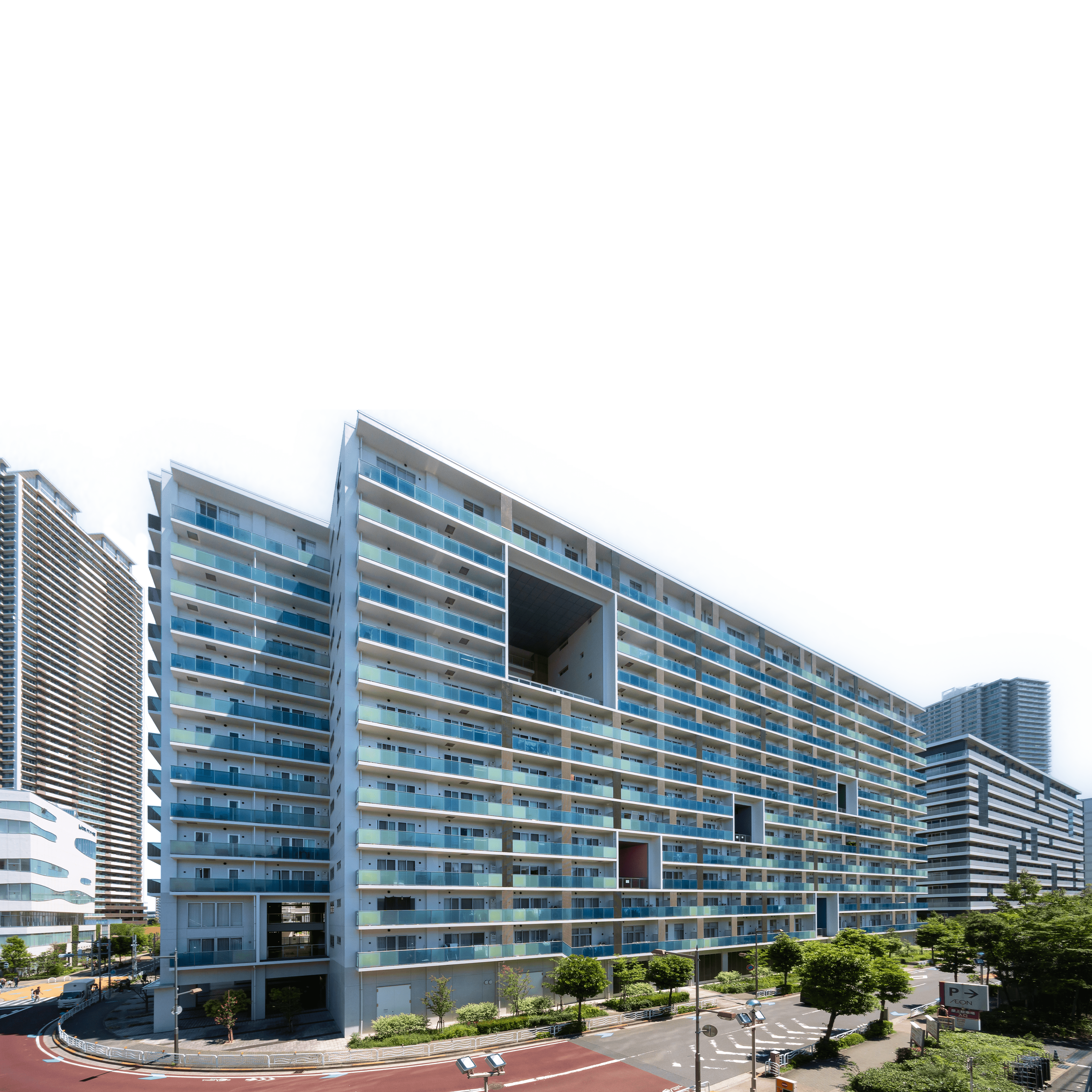 Brillia ist 東雲キャナルコート外観